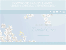 Tablet Screenshot of dogwooddental.net